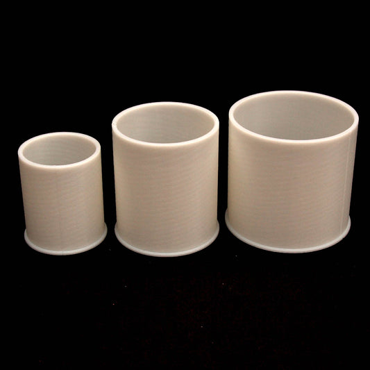 Bottomless Open Cups Set of 3