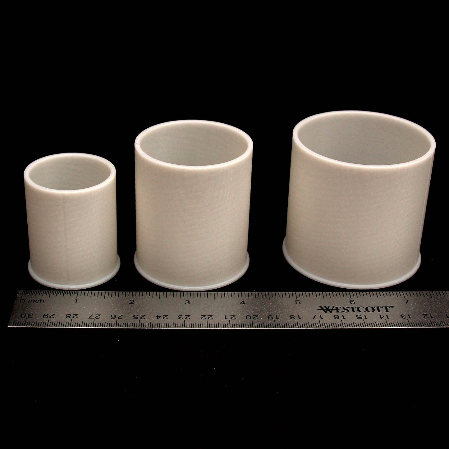 Bottomless Open Cups Set of 3