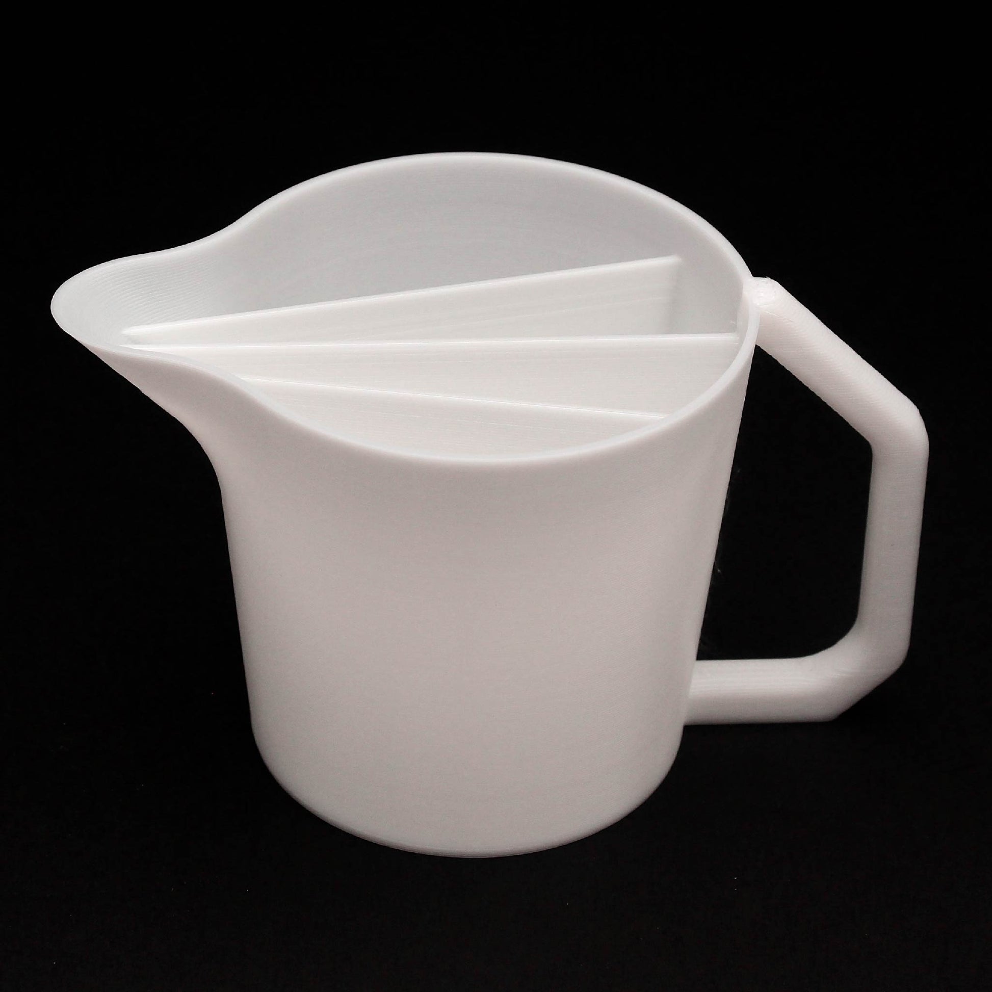 Split Cup with Handle 4oz to 80oz, 2 to 8 slots – PaintPourStore