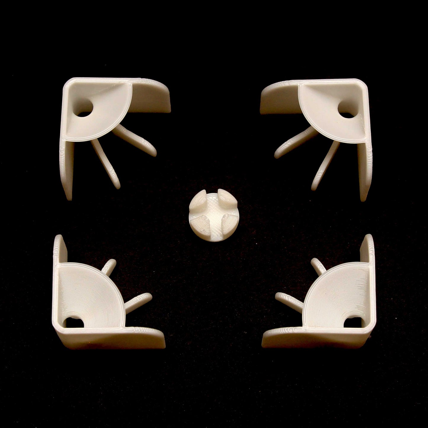 4 Piece Corner Flower Pour / Convert to 12 Petal Central Flower - Brand New for 2023!