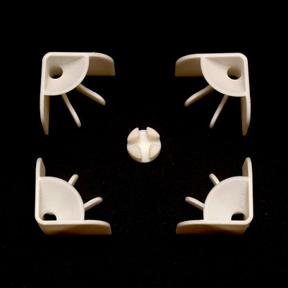 4 Piece Corner Flower Pour / Convert to 12 Petal Central Flower - Brand New for 2023!
