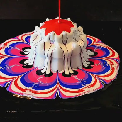 Double Split Flower Pour